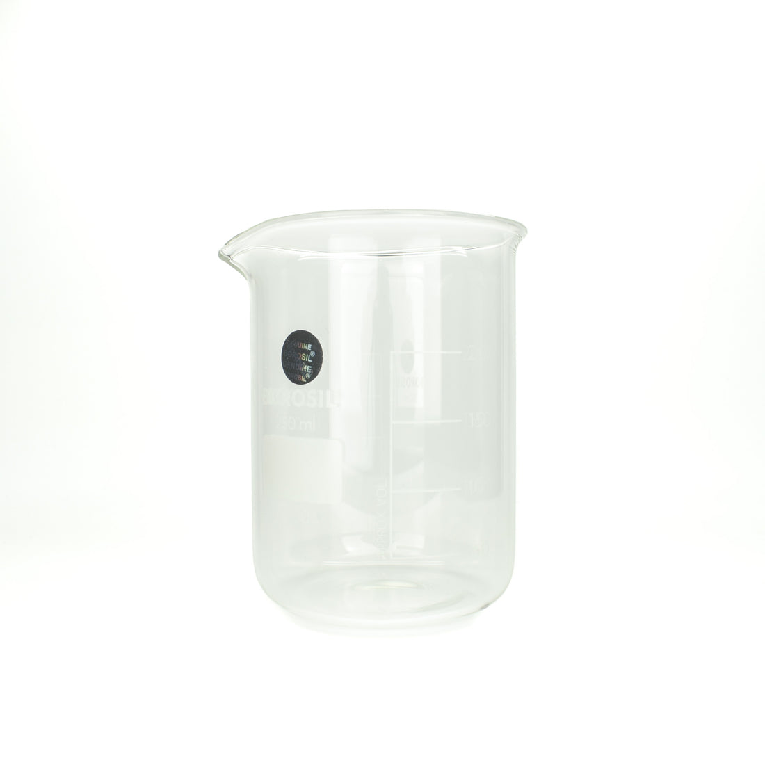 Glazen maatbekers van hittebestendig Borosilicaat glas 250ml